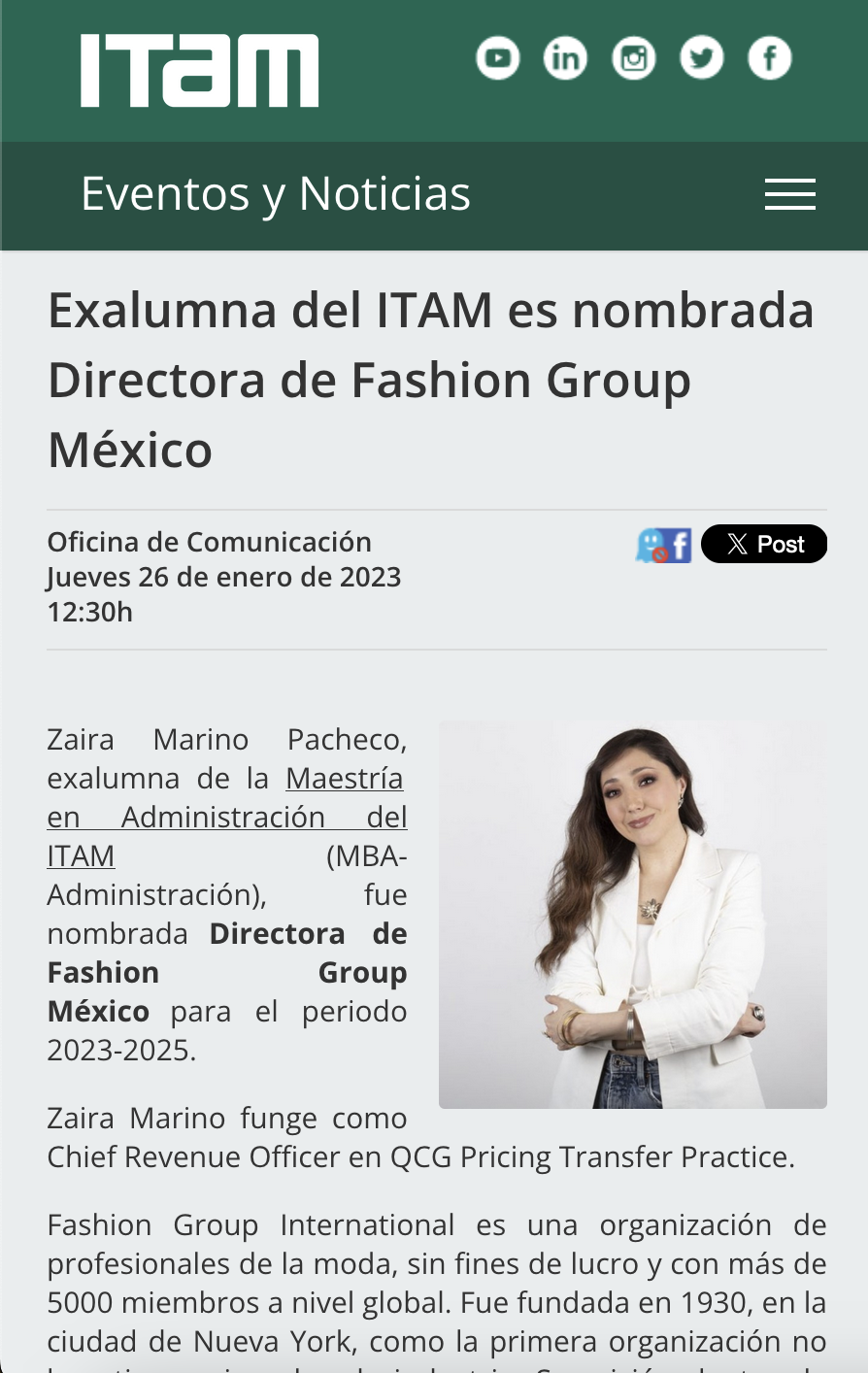  The Fashion Group International of Mexico City celebró “Night Of Stars 2022”